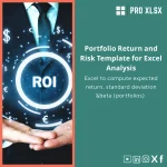 Portfolio Return and Risk Template for Excel Analysis