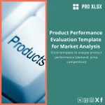 Product Performance Evaluation Template for Market Analysis