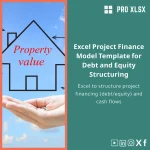 Excel Project Finance Model Template for Debt and Equity Structuring