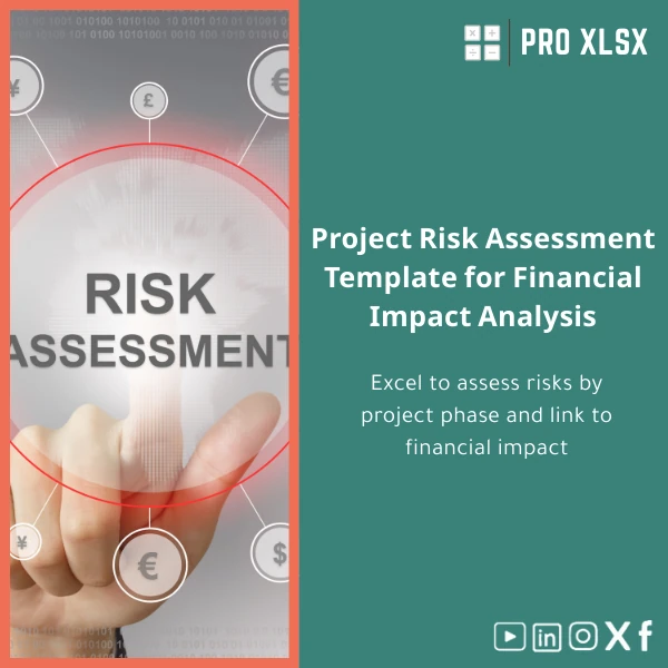 Project-Risk-Assessment-template-en203 Project Risk Assessment Template for Financial Impact Analysis - Image 1