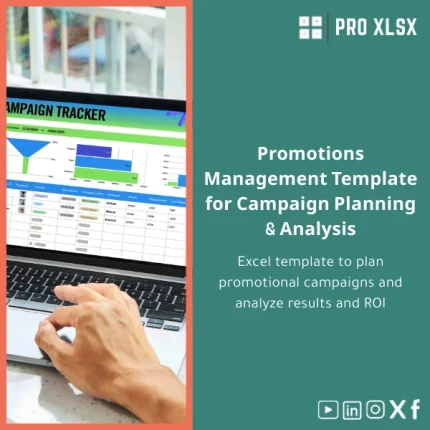Promotions Management Template for Campaign Planning & Analysis