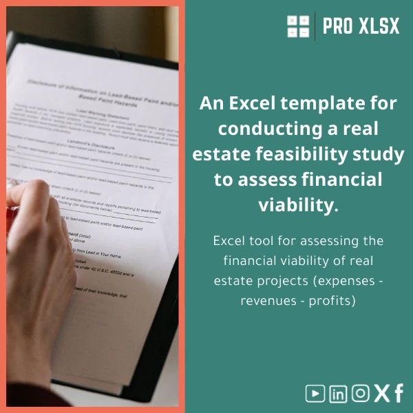 Real-Estate-Feasibility-Template-en1031 Real Estate Feasibility Template for Project Financial Analysis - Image 1