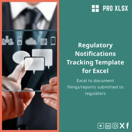 Regulatory Notifications Tracking Template for Excel