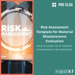 Risk Assessment Template for Material Misstatement Evaluation