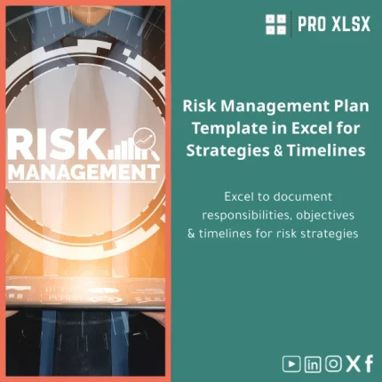 Risk Management Plan Template in Excel for Strategies & Timelines