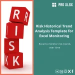 Risk Historical Trend Analysis Template for Excel Monitoring