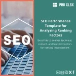 SEO Performance Template for Analyzing Ranking Factors
