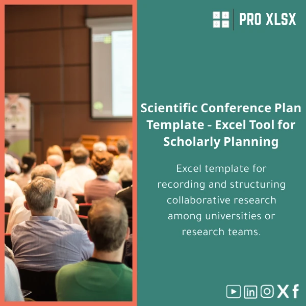 Scientific-Conferences-Plan-Template-en811 Scientific Conferences Plan Template for Academic Submissions - Image 1