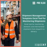 Domestic and International Shipment Tracker Template