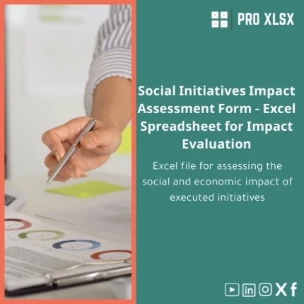 Social Initiatives Impact Evaluation Excel Template
