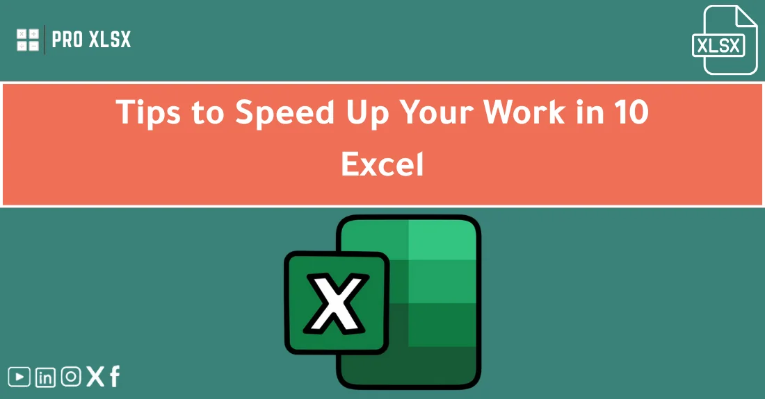 صورة تحتوي على عنوان المقال حول: " Master Speeding Up Excel with These Tipsمع عنصر بصري معبر عن "Speeding up Excel"
