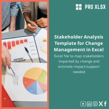 Stakeholder Analysis Template for Change Management in Excel