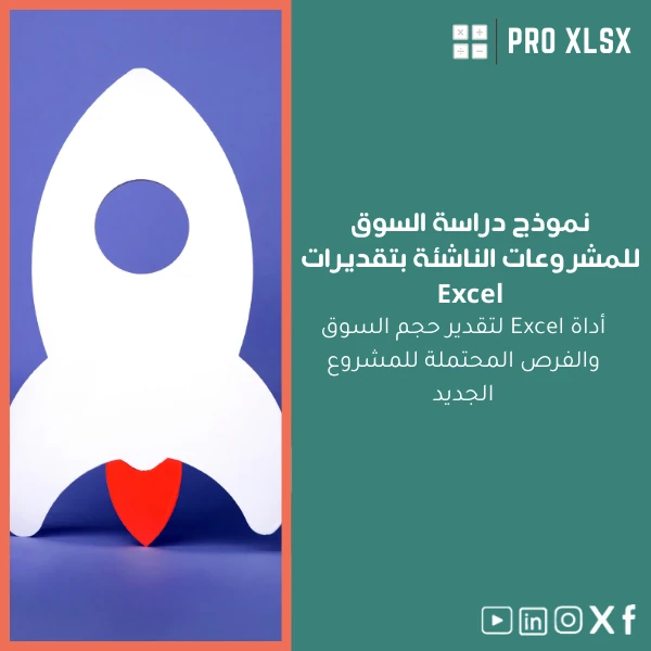 Startup-market-study-template-ar1077 نموذج دراسة السوق للمشروعات الناشئة بتقديرات Excel - الصورة 1