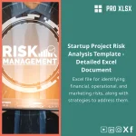 Comprehensive Startup Risk Analysis Template for Entrepreneurs
