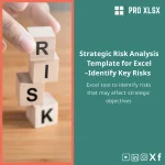 Strategic Risk Analysis Template for Excel – Identify Key Risks