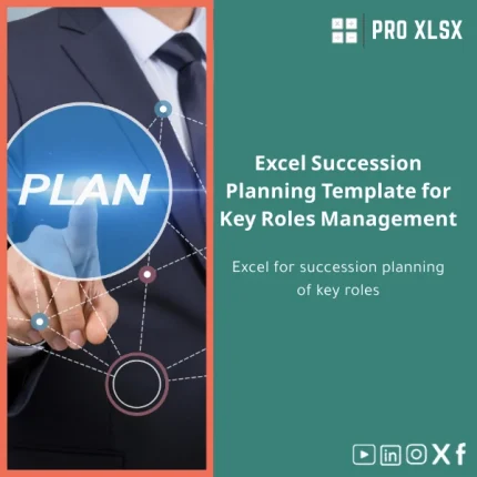 Excel Succession Planning Template for Key Roles Management