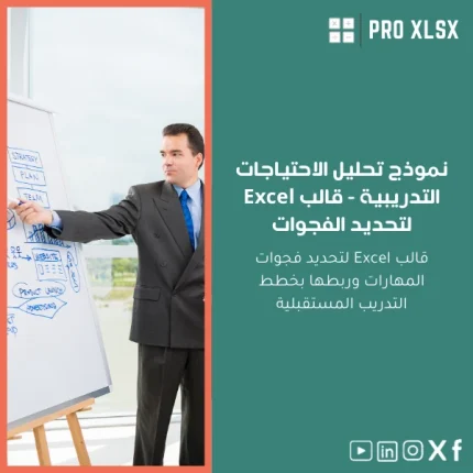 نموذج تحليل الاحتياجات التدريبية - قالب Excel لتحديد الفجوات