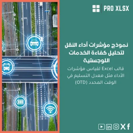 نموذج مؤشرات أداء النقل لتحليل كفاءة الخدمات اللوجستية