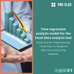 Trend Line Regression Template for Time-Series Analysis
