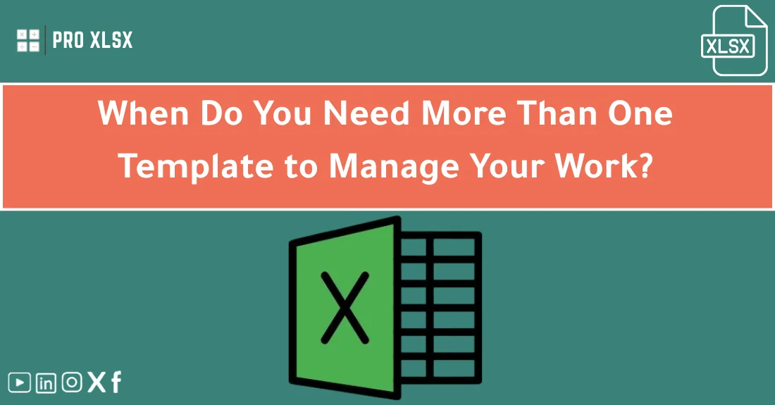 صورة توضيحية تحتوي على عنوان المقال حول : " Master Using Multiple Templates for Success" مع عنصر بصري معبر