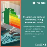 Viewership Analysis Template for Audience Engagement Insight