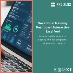 Vocational Training Dashboard Interactive Excel Tool