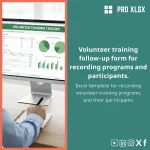 Volunteer Training Tracking Template for Program Registration
