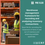 Excel Warehouse Management Template for Tracking Inventory Movements