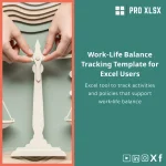 Work-Life Balance Tracking Template for Excel Users
