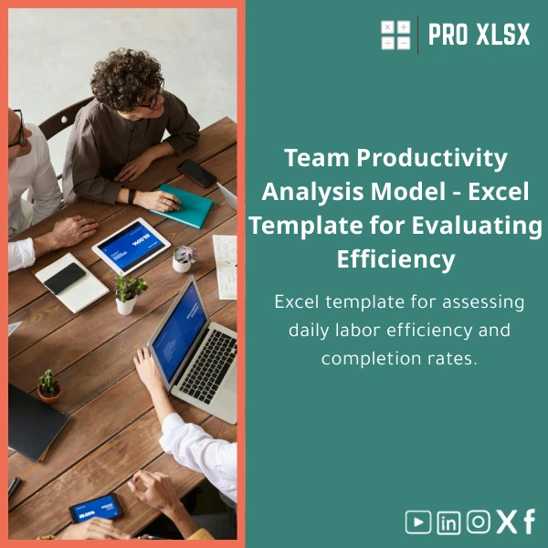 Workforce-productivity-analysis-template-en1044 Daily Labor Efficiency Workforce Productivity Analysis Template - Image 1