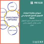 نموذج مقارنة خيارات التمويل لتحليل الجدوى في Excel