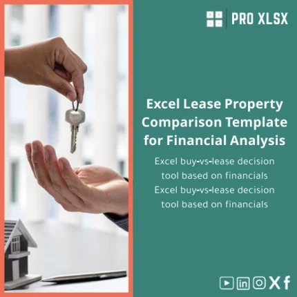 Excel Lease Property Comparison Template for Financial Analysis