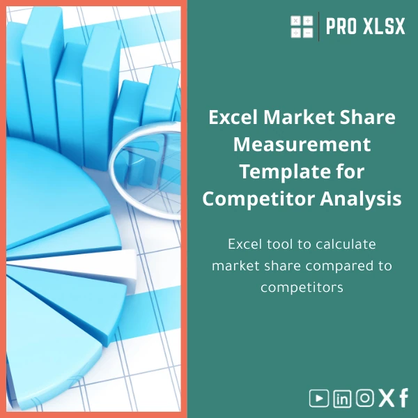 market-share-measurement-template-en427 Excel Market Share Measurement Template for Competitor Analysis - Image 1
