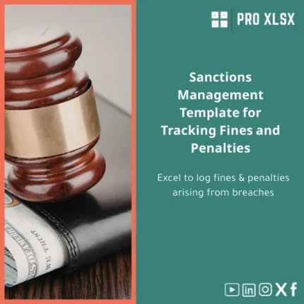Sanctions Management Template for Tracking Fines and Penalties